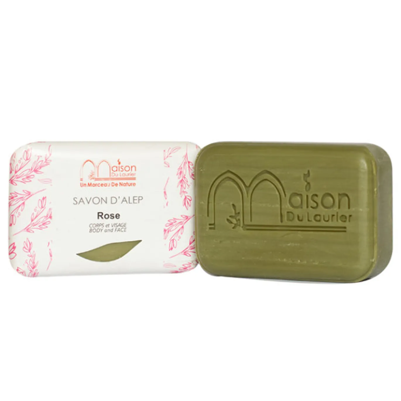 Aleppotvål Rose 100g