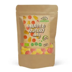 Ananas & Hallon Fruktgodis EKO 100g