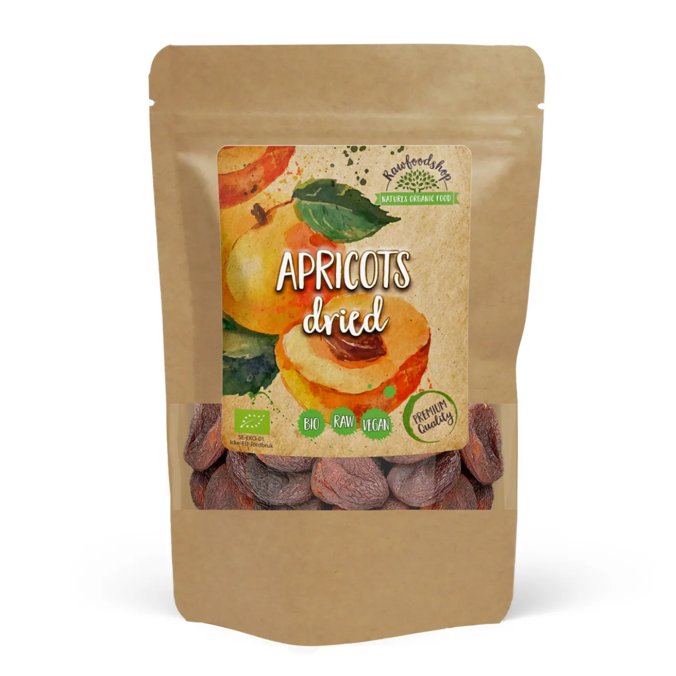 Aprikoser EKO 500g