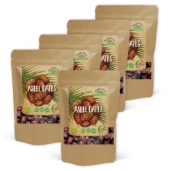 Aseel Dadlar urkärnade EKO 500g x 5 paket