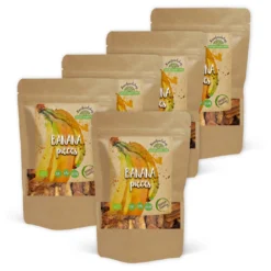 Bananer i bitar EKO 500g x 5 paket