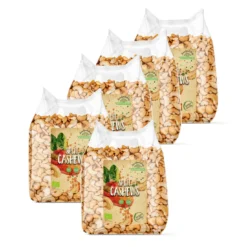 Cashewnötter Delade EKO 1kg x 5 paket