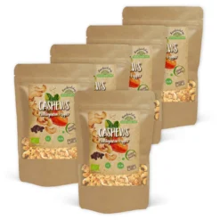 Cashewnötter Madagaskar Peppar EKO 200g x 5 paket
