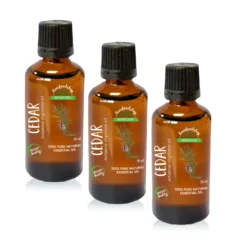 Ceder Eterisk Olja 50ml x 3 flaskor