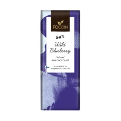 Choklad Blåbär 54% RAW EKO 40g