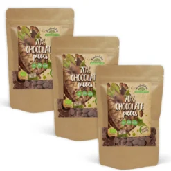 Chokladknappar från Peru 70% EKO 100g x 3 paket