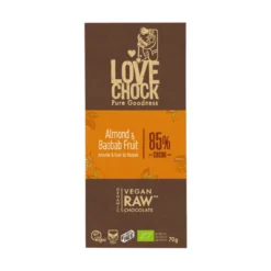 Choklad Mandel & Baobab 85% EKO 70g
