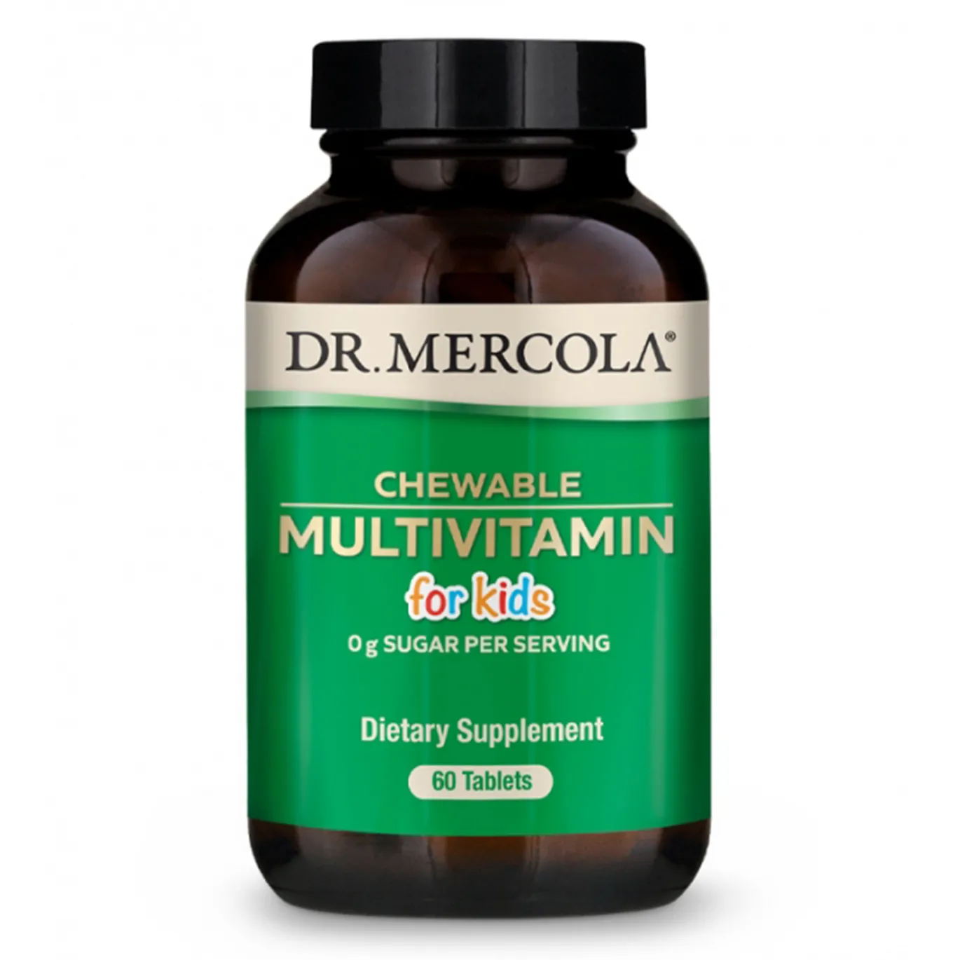 Dr. Mercola Tuggbar Multivitamin Barn 60tbl