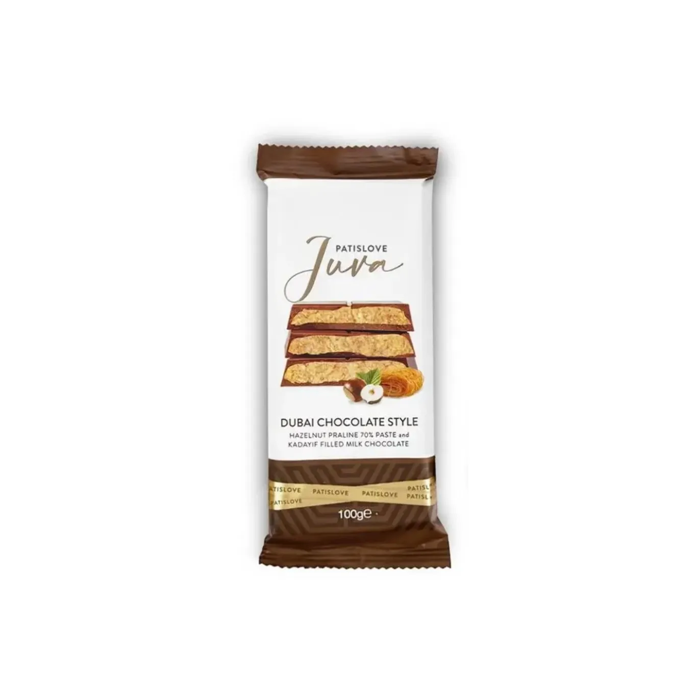 Dubai Choklad Hasselnöt 100g