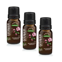 Geranium Eterisk Olja 10ml x 3 flaskor