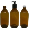 Glasflaska Brun 250ml