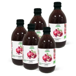 Granatäpple Vinäger Ofiltrerad EKO 500ml x 5 flaskor