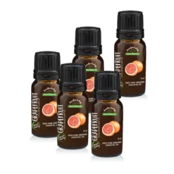 Grapefrukt Eterisk Olja EKO 10ml x 5 flaskor