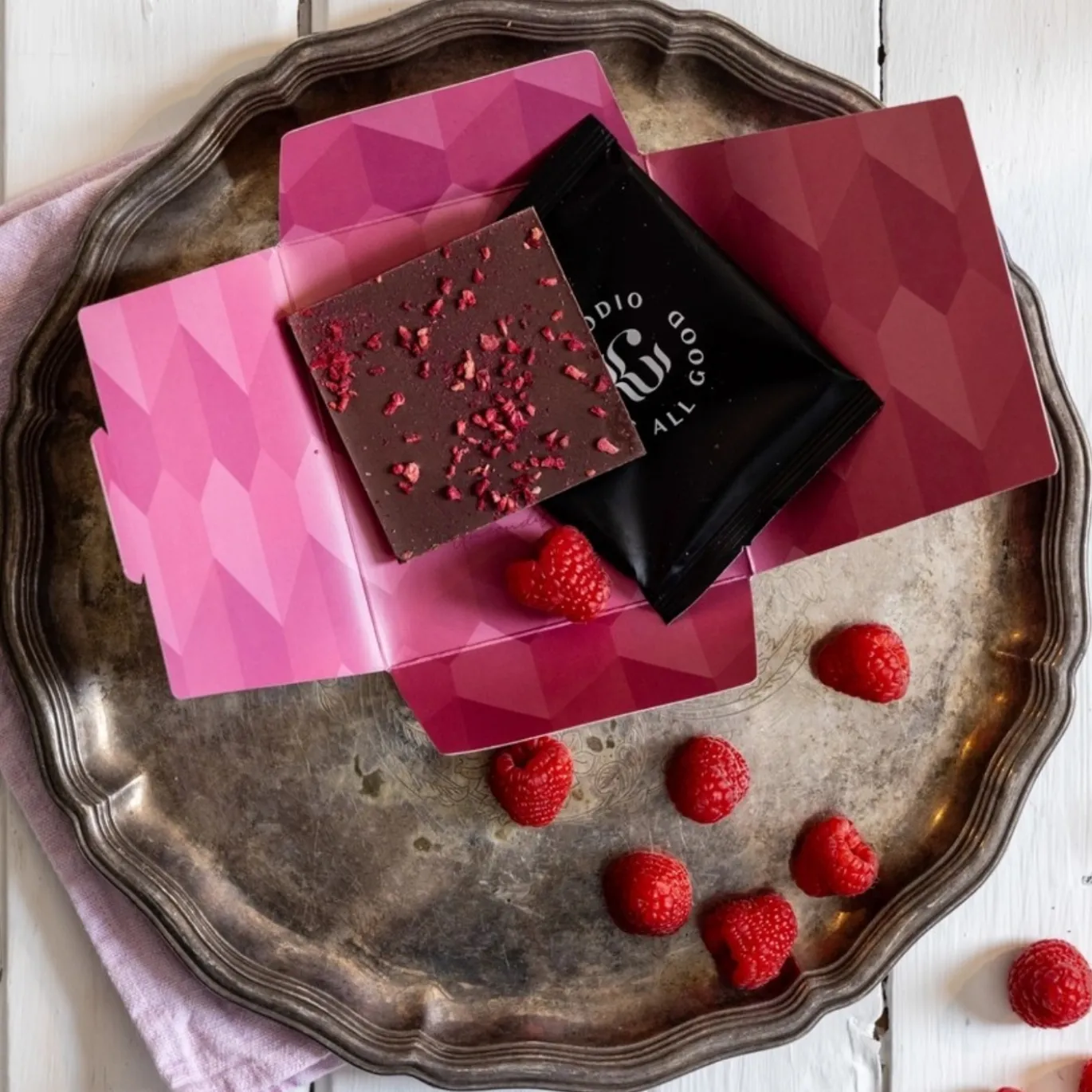 Hallon Choklad 49% EKO 48g