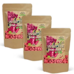 Hallon Frystorkade Hela EKO 50g x 3 paket