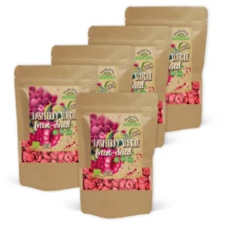 Hallon Frystorkade Hela EKO 50g x 5 paket