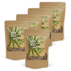 Hampafrön oskalade EKO 500g x 5 paket