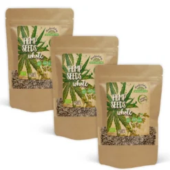 Hampafrön oskalade EKO 500g x 3 paket