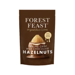 Hasselnötter i Dubbelchoklad & Krisp 100g