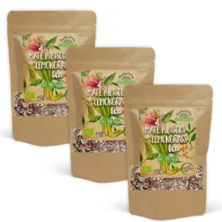 Hibiskus Citrongräs Maté Te EKO 70g x 3 paket