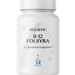 Holistic B12 Folsyra 90 sugtabletter