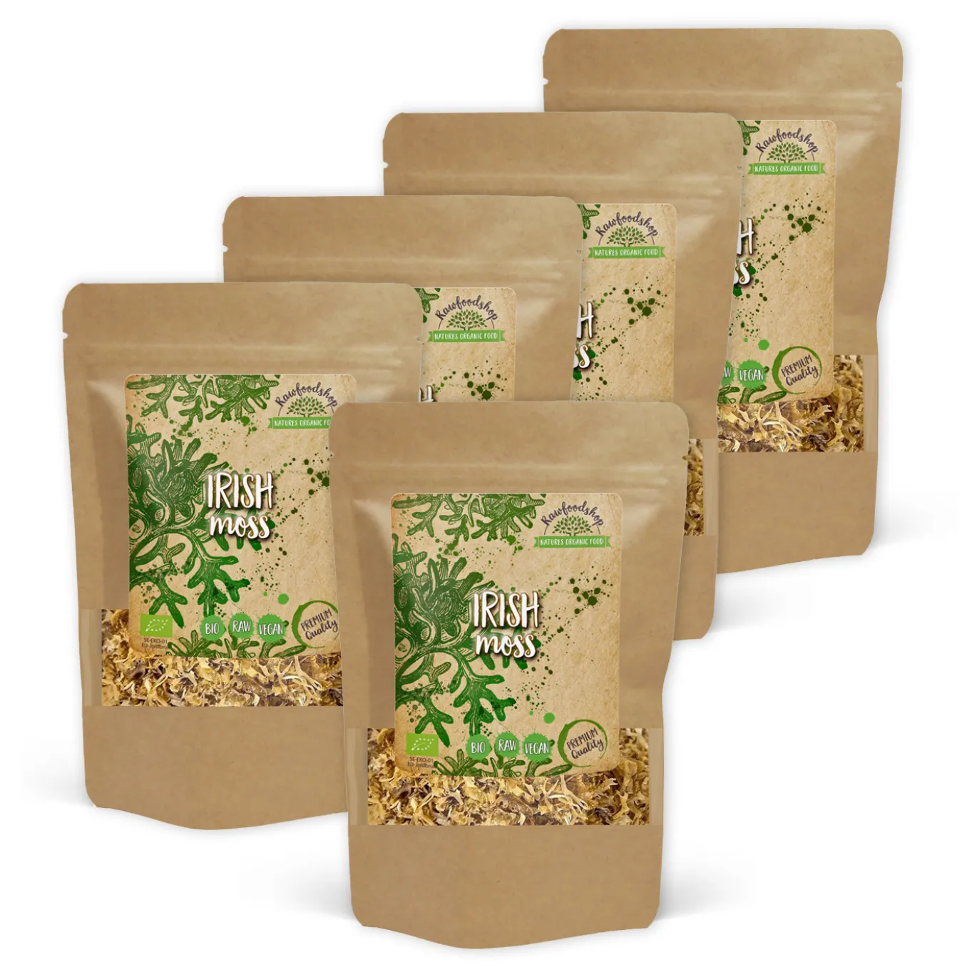 Irish Moss EKO 250g x 5 paket