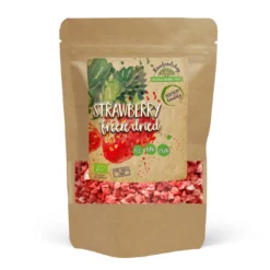 Jordgubbar Frystorkade bitar EKO 50g