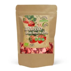 Jordgubbar Frystorkade Skivor EKO 50g