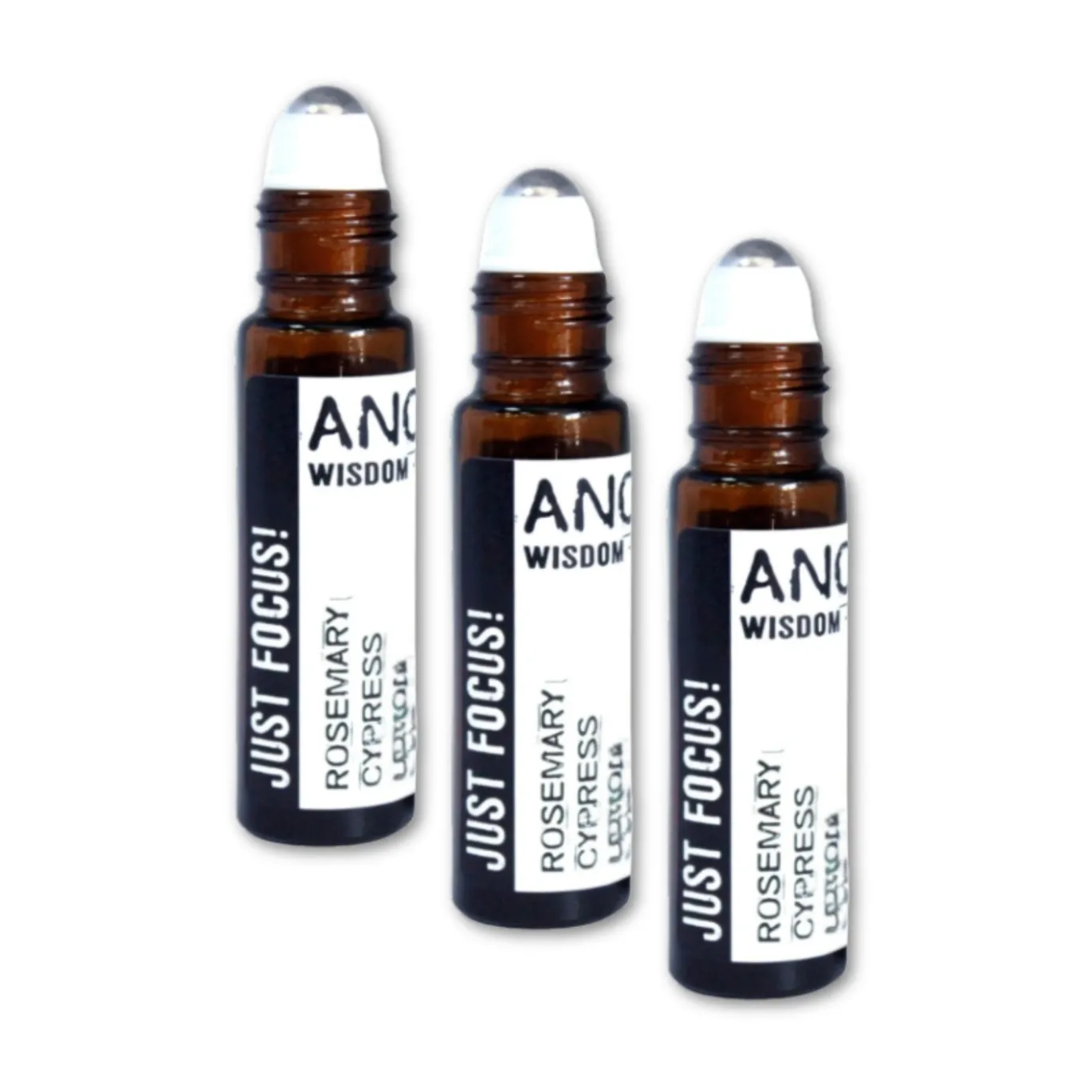 Just Focus Essential Oil Blend Roll On 10ml x 3 flaskor