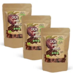 Kakaomassa Pellets RAW EKO 500g x 3 paket