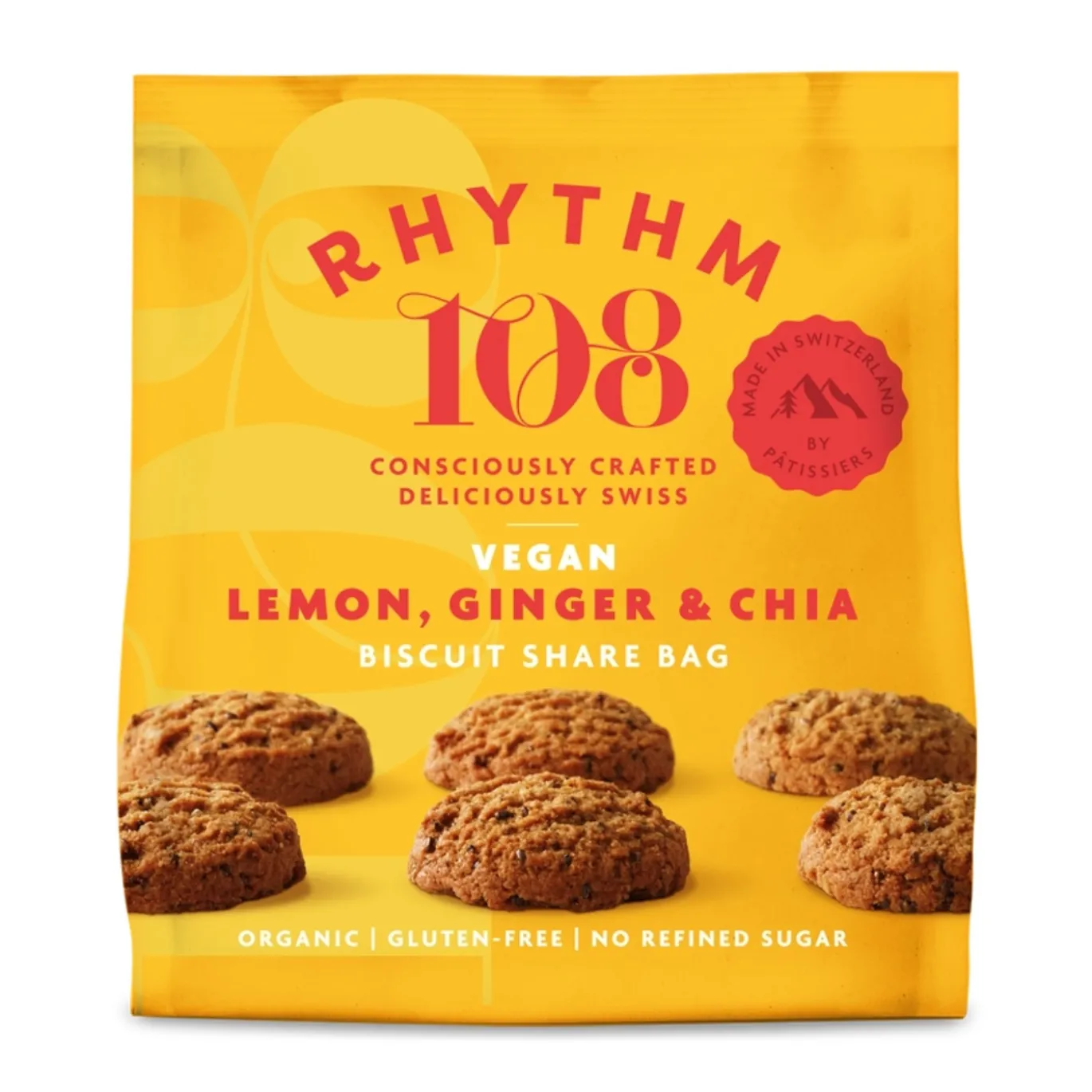 Kakor Citron, Ingefära & Chiafrön EKO 135g