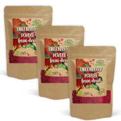Lingonpulver Frystorkat EKO 100g x 3 paket
