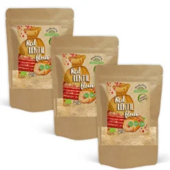 Linsmjöl Rött EKO 500g x 3 paket