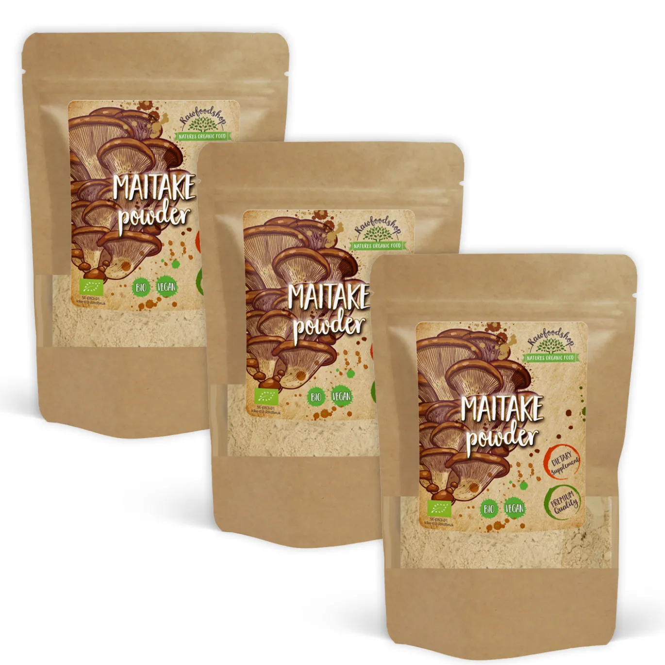 Maitake Pulver EKO 125g x 3 paket