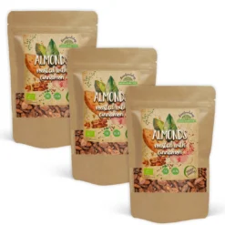 Mandel Rostade med Kanel EKO 500g x 3 paket