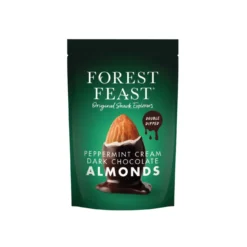 Mandlar i Mörk Choklad & Pepparmint 120g