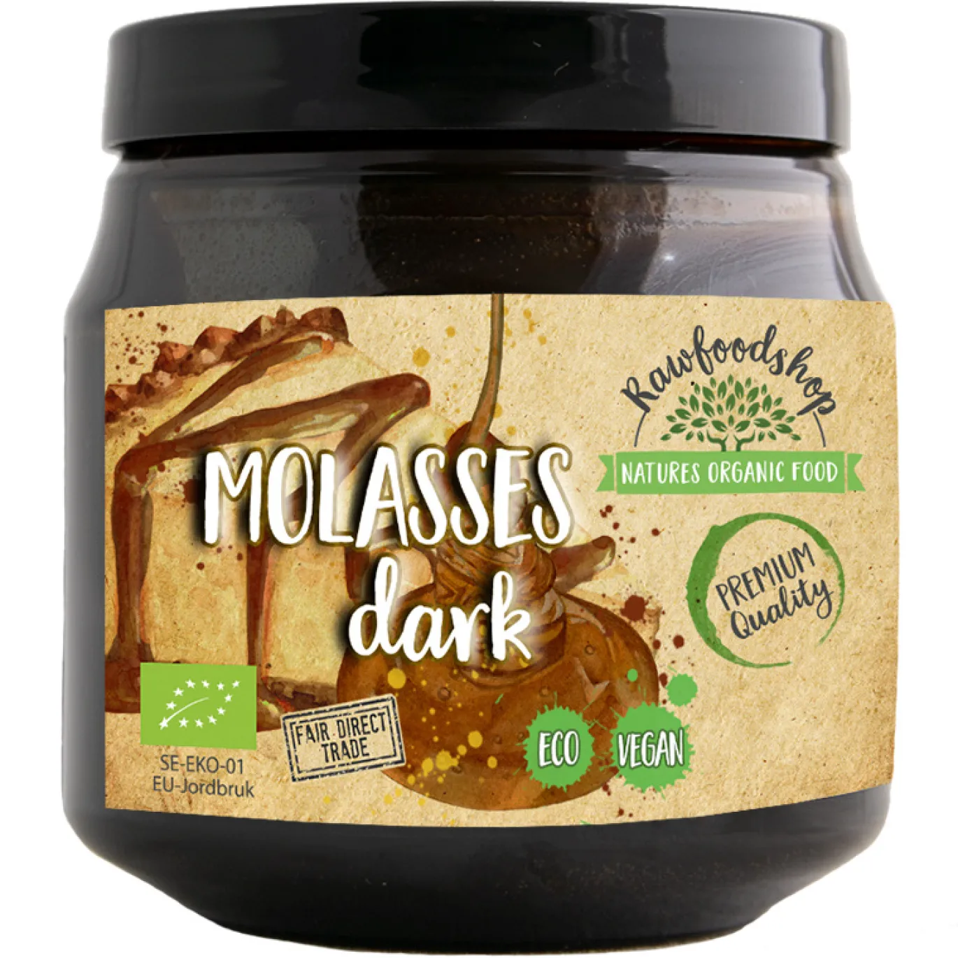 Melass Mörk EKO 500ml