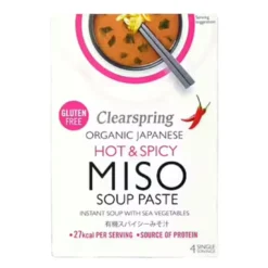 Misosoppa Hot & Spicy EKO 4x15g