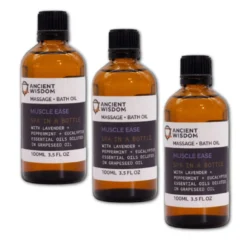 Muscle Ease Massageolja 100ml x 3 flaskor