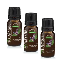 Muskatellsalvia Eterisk Olja 10ml x 3 flaskor