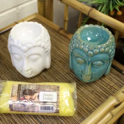 Oljebrännare Buddha Blå