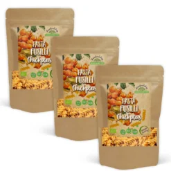 Pasta Fusilli Kikärtor EKO 250g x 3 paket