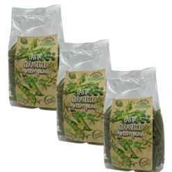 Pasta Gröna Ärtor Casarecce EKO 250g x 3 paket