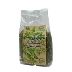 Pasta Gröna Ärtor Casarecce EKO 1kg
