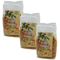 Pasta Kikärtor Fusilli EKO 1kg x 3 paket