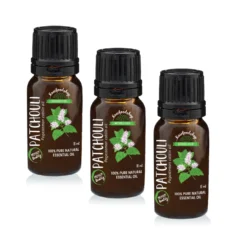 Patchouli Eterisk Olja EKO 10ml x 3 flaskor