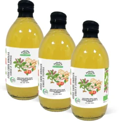 Äppelcidervinäger Ingefära & Gurkmeja Ofiltrerad EKO 500ml x 3 flaskor