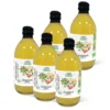 Äppelcidervinäger Ingefära & Gurkmeja Ofiltrerad EKO 500ml x 5 flaskor