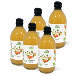 Äppelcidervinäger Ofiltrerad EKO 500ml x 5 flaskor