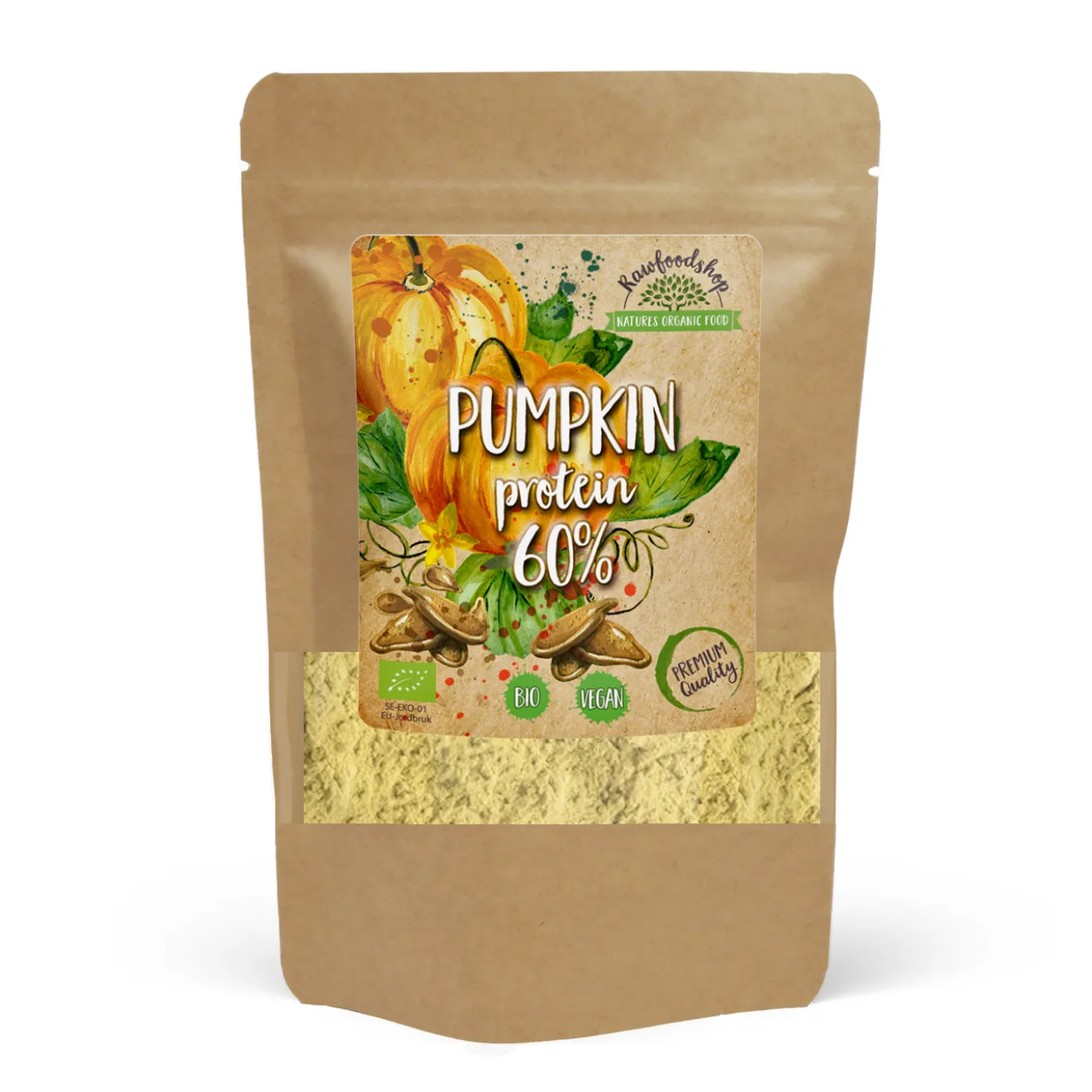 Pumpaprotein 60% EKO 500g